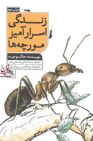 زندگی اسرارآمیز مورچه ها اثر جائو چه با ترجمه ی سیده ضحی حسینی نصر انتشارات گوتنبرگ