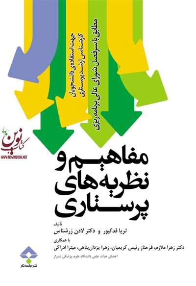 مفاهیم و نظریه های پرستاری لادن زرشناس انتشارات جامعه نگر